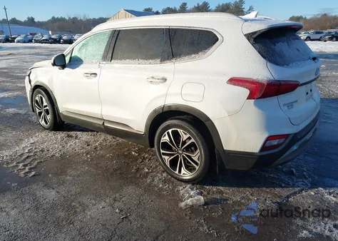 2020 Hyundai Santa Fe Limited 2.0T z USA, uszkodzony, nr VIN 5NMS5CAA2LH261833